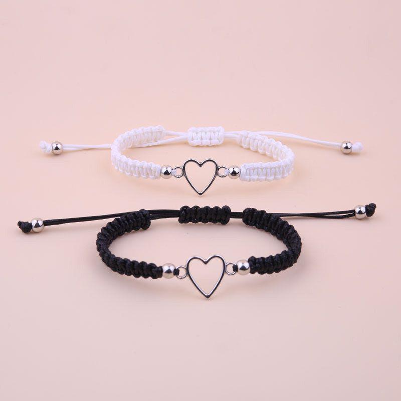 ꕤSTYꕤ 2pcs Gelang Tali Cinta Persahabatan Anyaman Korea Fashion 0