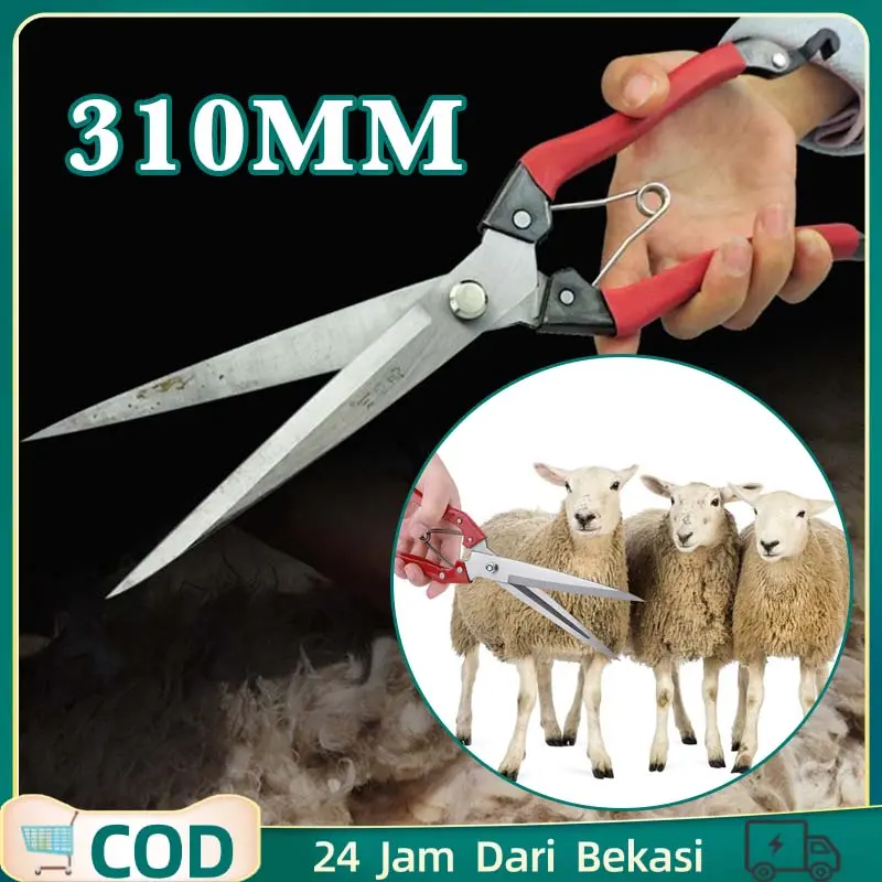 310mm Gunting Buat Cukur Domba Gunting Cukur Domba Manual Multifungsi Alat Cukur Hewan Gunting Bulu Domba