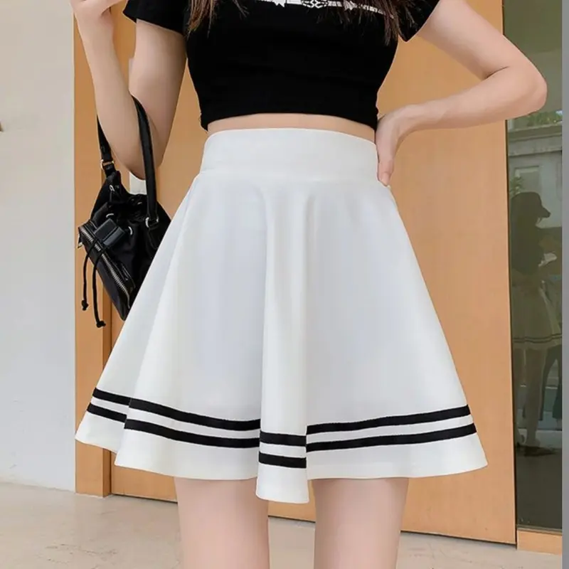 ROK KOREA LIST DEWASA BAHAN SCUBA PREMIUM NYAMAN MELAR TEBAL ANTI LUNTUR Pendek Hitam Casual 6
