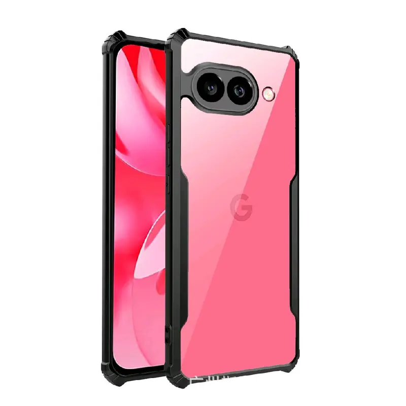 WIDI JAYA x Case Fusion Airbag Google Pixel 9 Pro XL 4a 5G 5 5a 8a 8 Pro 7a 7 Pro 6a 6 Pro Hitam Casing Cover Hybrid Softcase 0