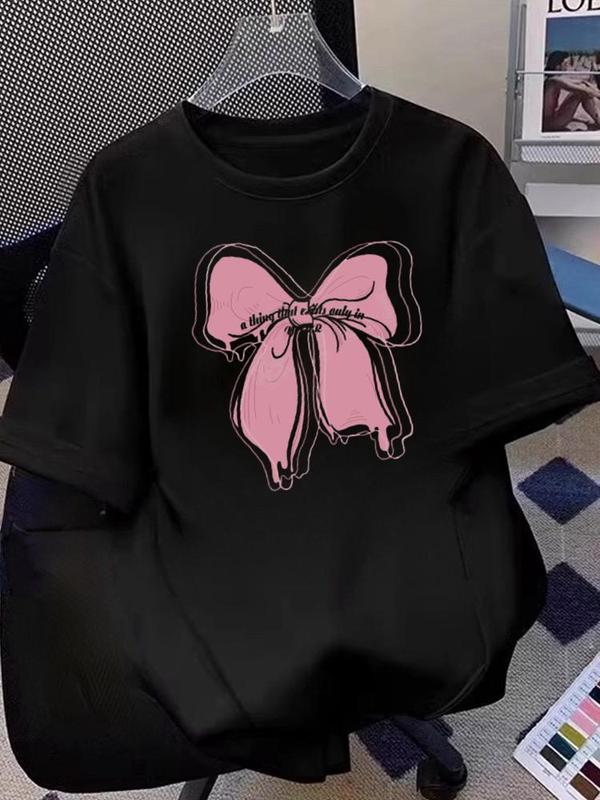 KAOS PINK RIBBON BAHAN SEMI KATUN 1
