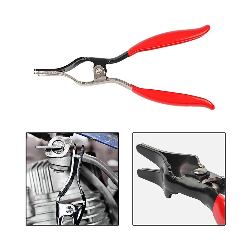 Automotive Hose Removal Pliers, Fuel & Vacuum Line Tube Separator Tool, Heavy-Duty Hose Disconnect Pliers for Auto Repair and Maintenance 2