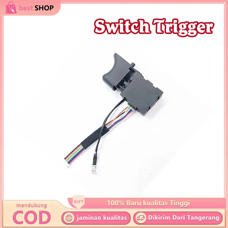 Switch Saklar Modul Impact Wrench Mesin Bor Controller Saklar Pemicu Triger Pembuka Baut Impact Baterai Cordless Trigger Brushless