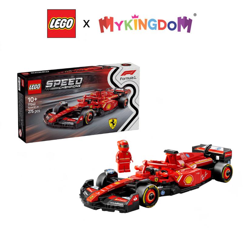 Đồ Chơi Lắp Ráp Xe Đua Ferrari SF-24 F1 LEGO SPEED CHAMPIONS 77242 (275 chi tiết)