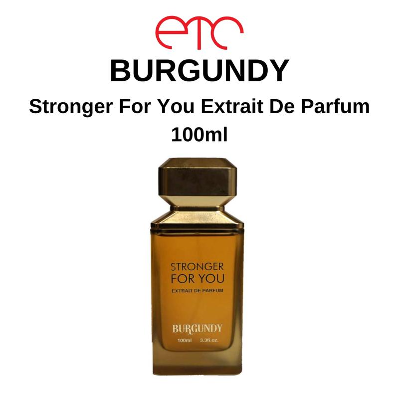 Parfum Pria Burgundy Stronger For You Extrait De Parfum 100ml for Men 1
