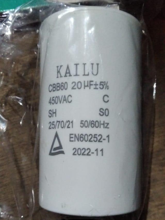 Gambar WIPRO Capasitor/ Kondensator/ Kapasitor Jet Cleaner 20uF/450V M/Clip dari wiproshop Kota Surabaya Tokopedia