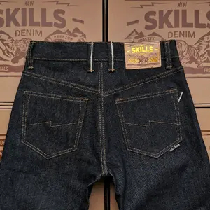 SKILLS DENIM  16oz  selvedge indigo DYEING original HEAVYWEIGHT