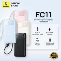 Gambar [CREATOR EXCLUSIVE BUNDLE] Baseus EnerFill FC11 10000mAh Galaxy Blue +  Kabel Data Superior Series Type-C to iP PD 20W Fast Charging Cable White 1.5M - Beige, 10000mAh dari Baseus official store Kab. Tangerang 1 Tokopedia