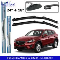 Gambar Brainbox Frameless Wiper Mobil Mazda CX-5 CX5 Wiper Blade Karet Pembersih Kaca Mobil Windshield - 2011-2017 dari Brainbox Car and Home Kota Batam 3 Tokopedia