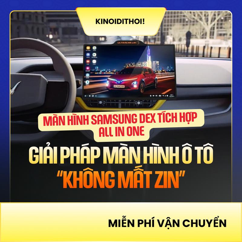 Combo màn hình tích hợp CYBER 13.3 AUTO- ULTRACAR VN - Tự khởi động theo xe - hoạt động mạnh mẽ
