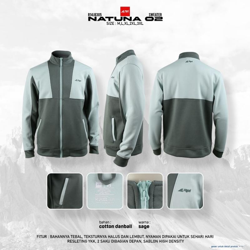 Product Introduction of Sweater Pria Natuna 02 Arei Outdoorgear 21