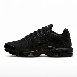 Jevans Sepatu Hitam polos Sneakers Pria Wanita Jvs-Tn Model kasual Outdoor Terbaru Bahan Premium Ausol Empuk High Quality Casual Shoes Hitam Snekers Sport Black