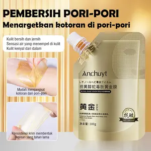 Masker emas alami, hasil instan cerahkan wajah dan tubuh.