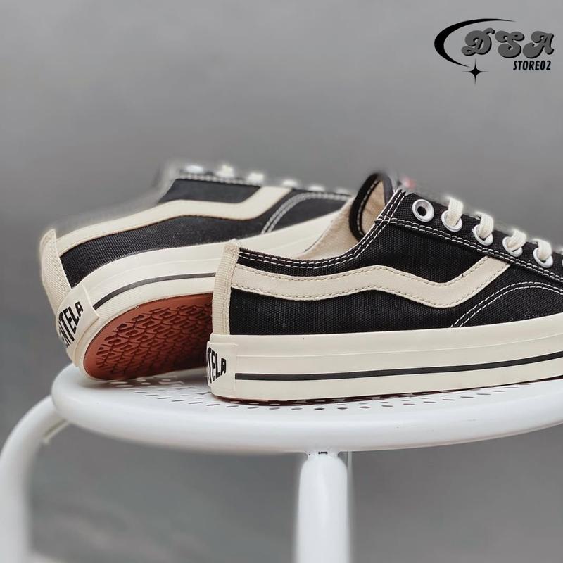 Product Introduction of Sepatu Low Public Black Natural Pria Wanita Sepatu Sekolah Kekinian 22