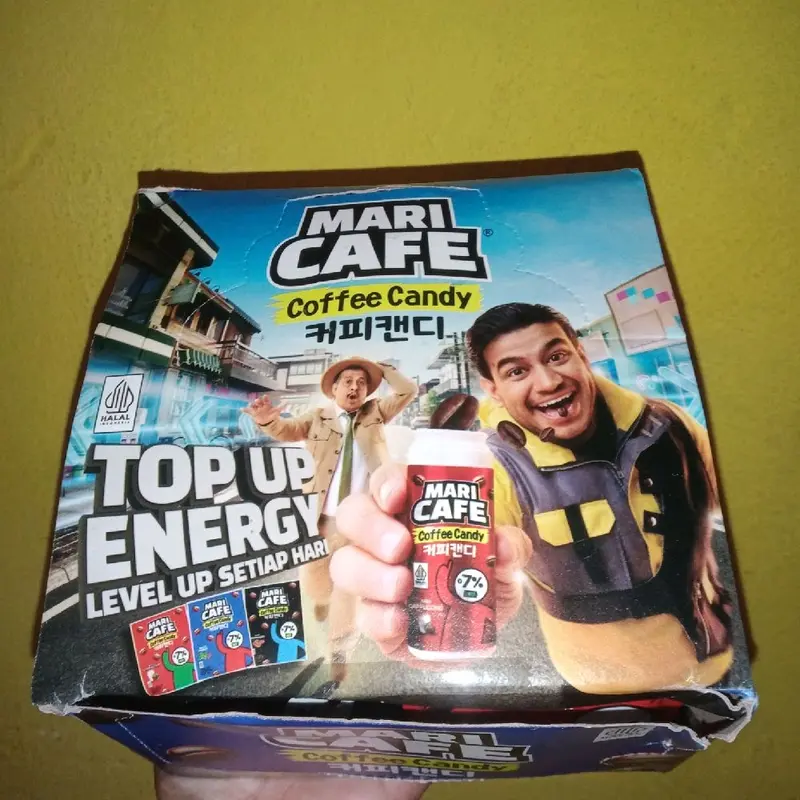 PERMEN MARI CAFE ( COFFEE CANDY ) 1 BOX 24PCS 1