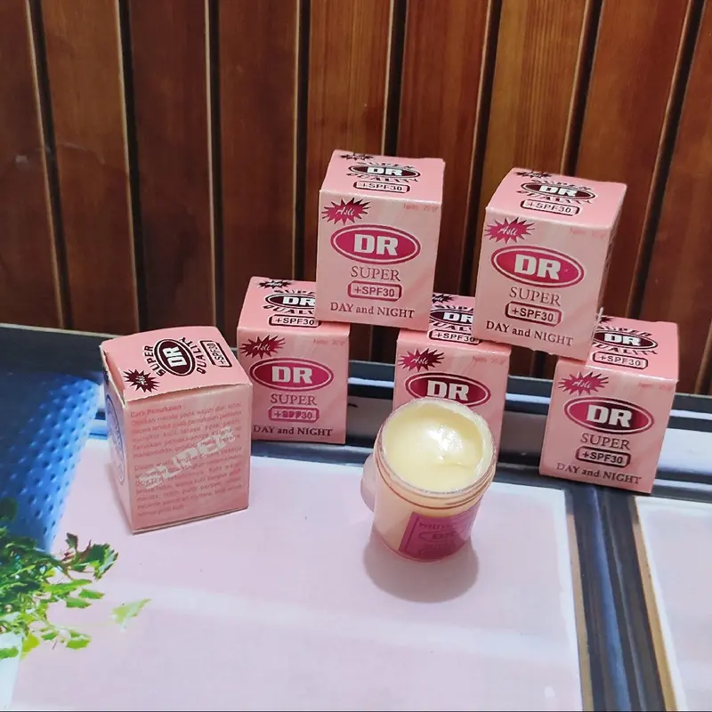3pc-Cream Dr Super Pink Pemutih Wajah Day&Nigh Original 4