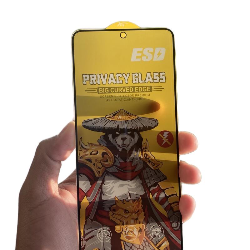 Anti Spy Glossy - Untuk iPhone + Bonus Case / Hf  - Anti Gores Kaca IPHONE ALL TYPE 5
