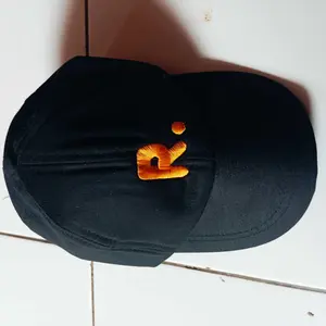 Topi Anak Dan Dewasa Bordir Inisial A-Z Full Hitam Huruf Alfabeth Topi Anak Laki-Laki 2-10 Tahun - Fashion Anak