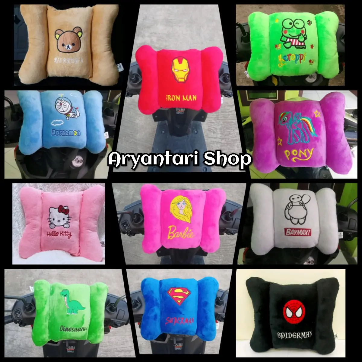 Bantal Stang Motor Karakter SNI Kualitas Bagus