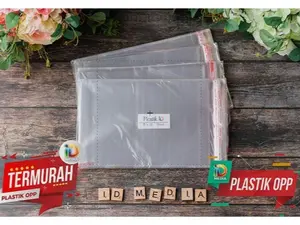 15 x 22 cm Plastik Kaca | Plastik Opp | Plastik Undangan