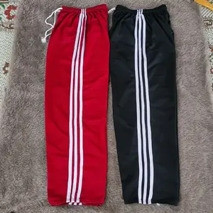 (EXCLUSIVE-ID) Celana Training Panjang All Size M L XL XXL Bahan Lotto Pinggang Kareta Tali Dalam Saku Kanan untuk Sepak Bola Voli Bersepeda Basket Futsal