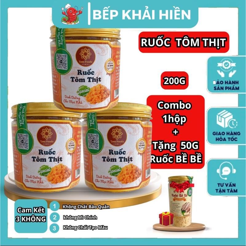    Ưu Đãi Săn Sale LiveStream    200Gr Ruốc Tôm Thịt   Bếp Khải Hiền  Food  Ăn Liền 