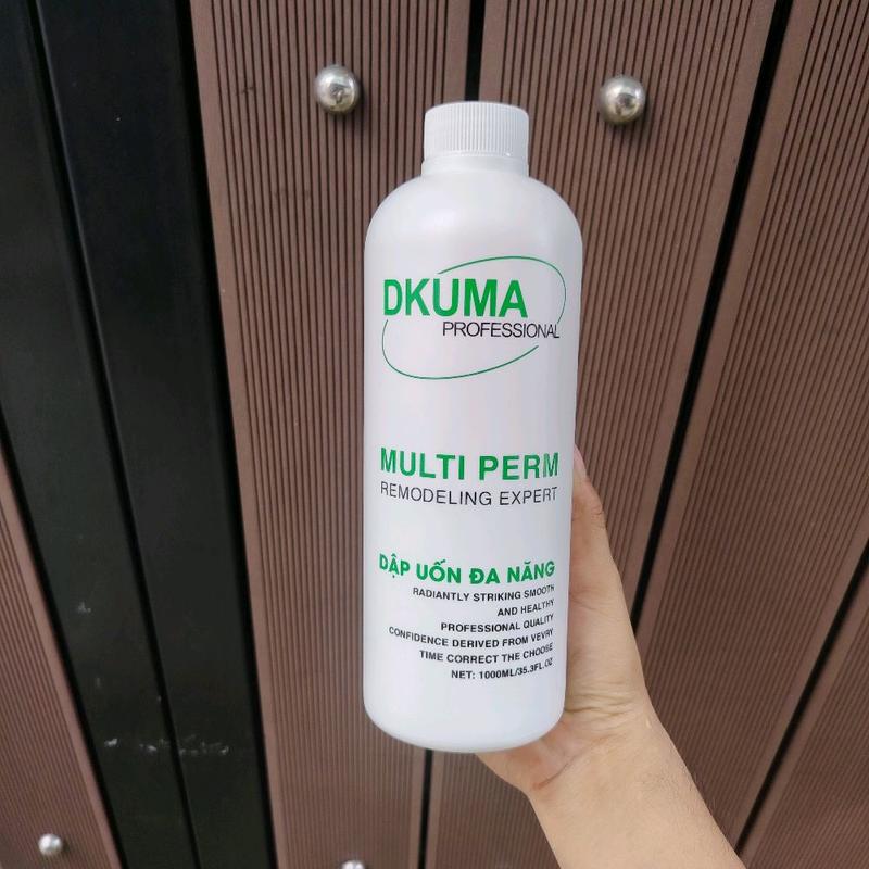 DẬP UỐN, ÉP , DUỖI DKUMA ORGANIC 1000ml cho salon tóc . Nữ Women