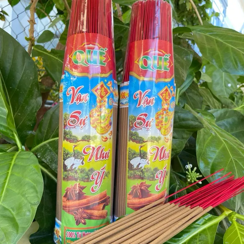 Combo 2bó(900g) Nhang Quế 3 tất, Thơm Thiên Nhiên Dịu Nhẹ , Nhang Sạch 1