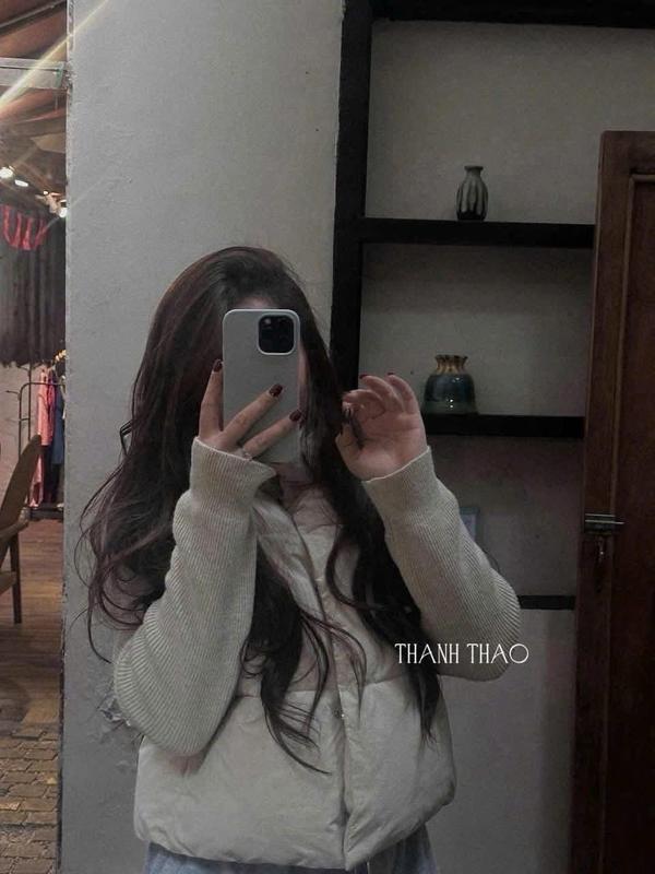 ( Hàng QCCC ) Áo Phao QC 3 Lớp Nhồi Bông Tay Len Dành Cho Nữ Mặc Cực Ấm by T.LINH STORE 68