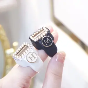 Nisa Aydrus - Tasbih Digital Cincin Zira Reeyana Inisial Manik LED Cantik TN16