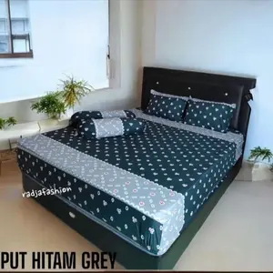 SPREI BATIK UKURAN 200/180/160/120 t30/T20  Katun King Size Karet sudut
