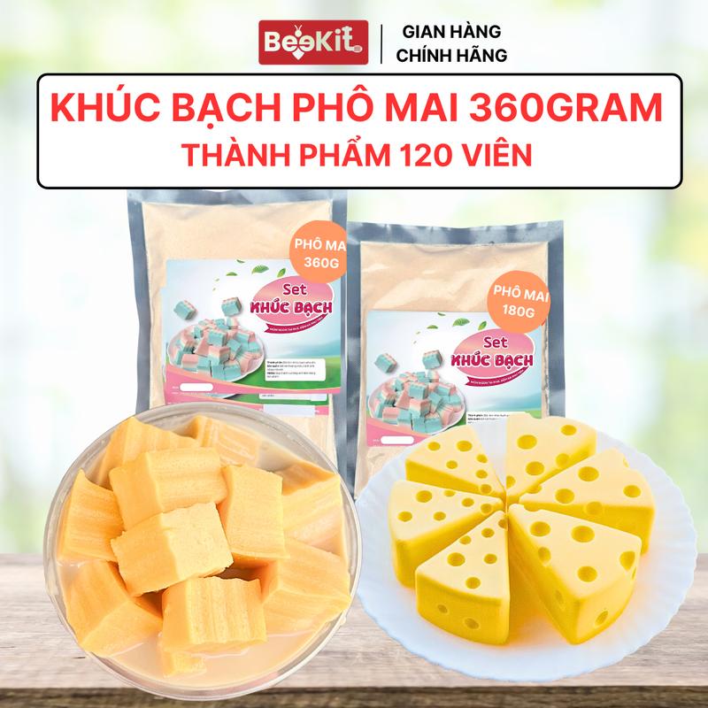 [360g] Bột làm Khúc Bạch Phô Mai Topping Đồ Uống Công Thức Tiệm Của Bee - BeeKit