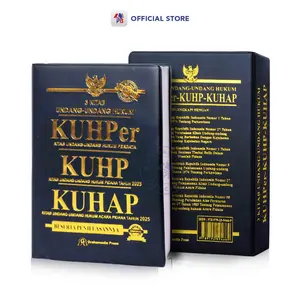 Buku Hukum Undang Undang / 3 Kitab UU Hukum KALF COVER : KUHPer KUHP KUHAP Beserta Penjelasannya / Giri Utama SIDOARJO - GU