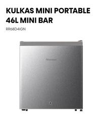 Gambar HISENSE KULKAS MINIBAR RR68D4IGN / RR 68D4IGN PORTABLE - NO PACKING dari DPRINCE Kota Administrasi Jakarta Barat 4 Tokopedia