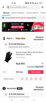 Product Review of Sarung Tangan Motor Full Jari Emen Berkendara - Gloves from c**n u**g 1