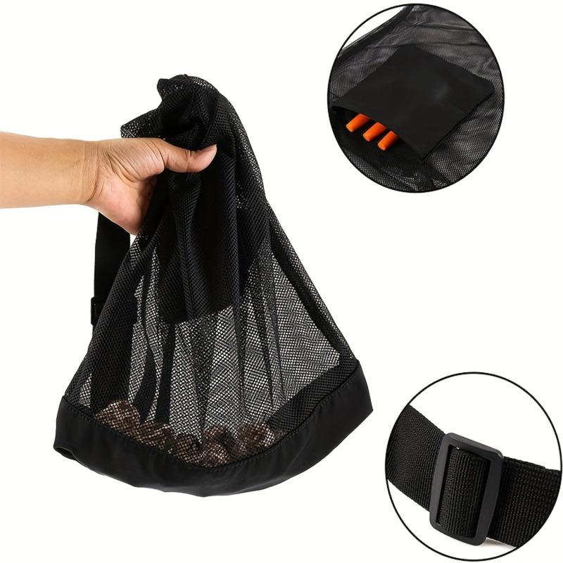 Product Introduction of 1PC Outdoor Orchard Picking Mushroom Bag Fruit Picking Bag Foldable Large Capacity Mesh Bag Field Satchel 15