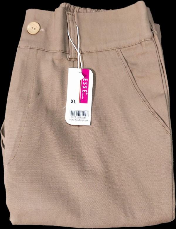 Product Introduction of highwaist cutbry pants - kulot cutbray katun twil combed Celana Hitam Kain Melar Wanita Kerja Kantor Panjang Twill Nyaman Formal Baggy 4