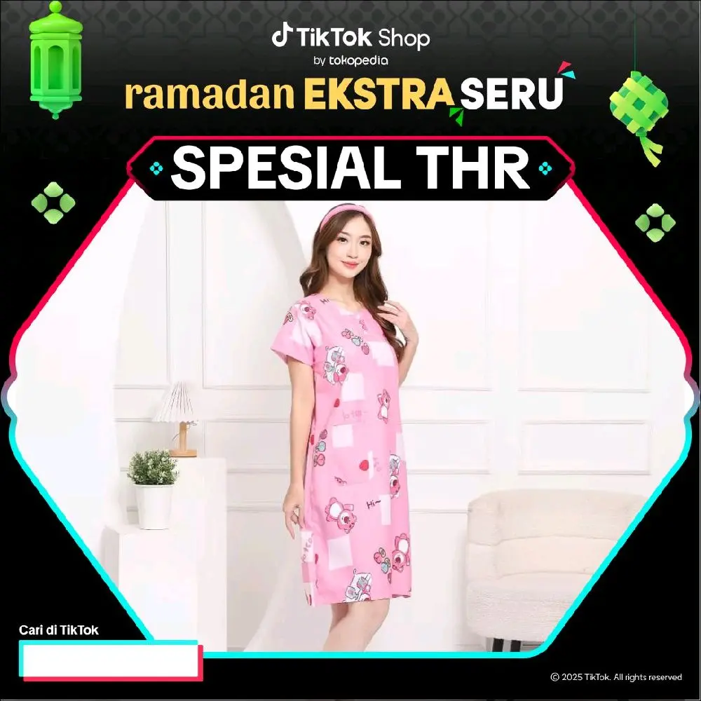 DASTER TIDUR WANITA KARAKTER