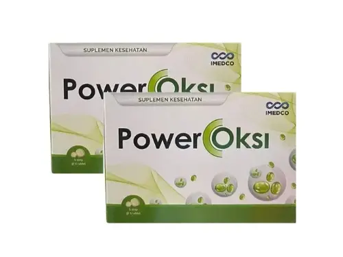 Power Oksi 1 Box 30 Tablet - Suplemen Stamina & Kesehatan 3