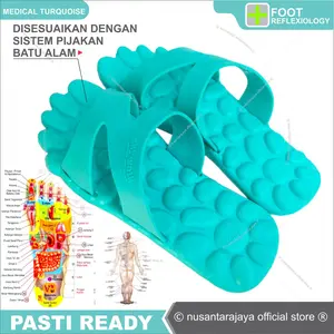 SANDAL KESEHATAN PIJAT REFLEKSI AKUPRESURE BATU ALAM