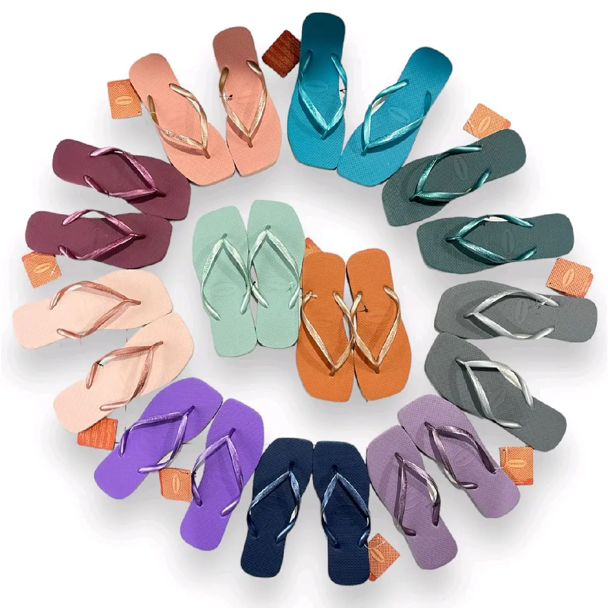 SANDAL HAVA WMNS FULL KARET/RUBBER MOTIF TALI POLOS