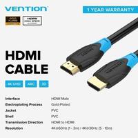 Gambar VENTION Kabel HDMI Exclusive Box M-M 4K BLACK -A11 - 3 METER - 2METER dari Reformasi Computer Kota Administrasi Jakarta Barat 2 Tokopedia