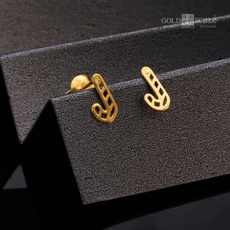 916 Gold Lollipop Earrings
