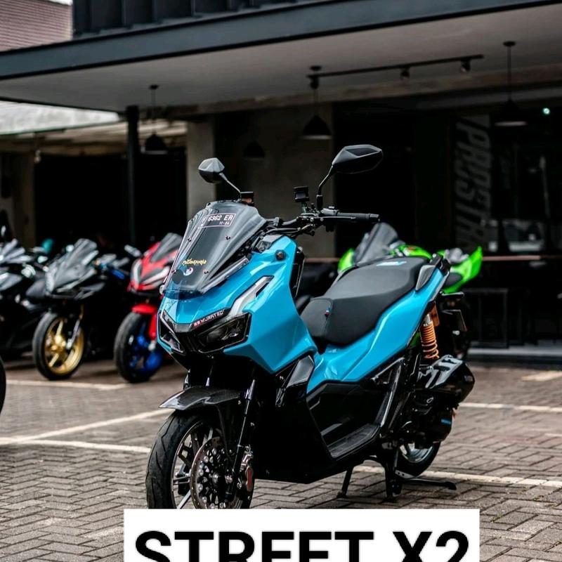 Visor Adv150 Street V2 Visor Adv160 Street X2 Windshield Adv street V2 tebal 3mm Motorcycle 5