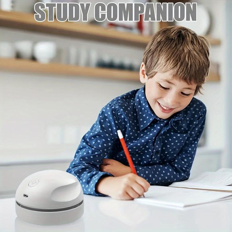 Product Introduction of Desktop Vacuum Cleaner USB Charging With VacuumNozzle Cleaning Brush Suitable For Car Cleaning And Desktop Dust Removal 9