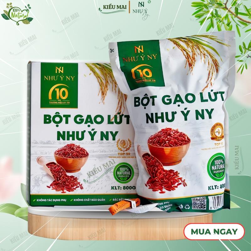 Bột gạo lứt Như Ý NY - 1 Hộp 800g (MS 001)