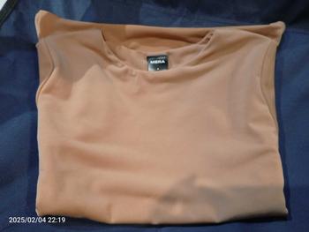Product Review of Mera Premium Renata Short Sleeve T-Shirt Plain Casual Polyester Spandex Fabric Tee Top from z**i 0