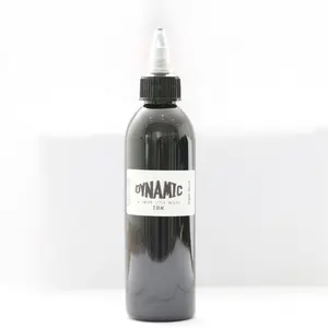 30ml 60ml 120ml Tinta Tato Dynamic Hitam Black Ink Tattoo Tato Pigmen Tinta
