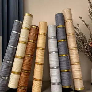 TERMURAH WALLPAPER DINDING / WALLPAPER STICKER MOTIF PANEL SALUR ELEGAN NEW 4 METER X 45 CM