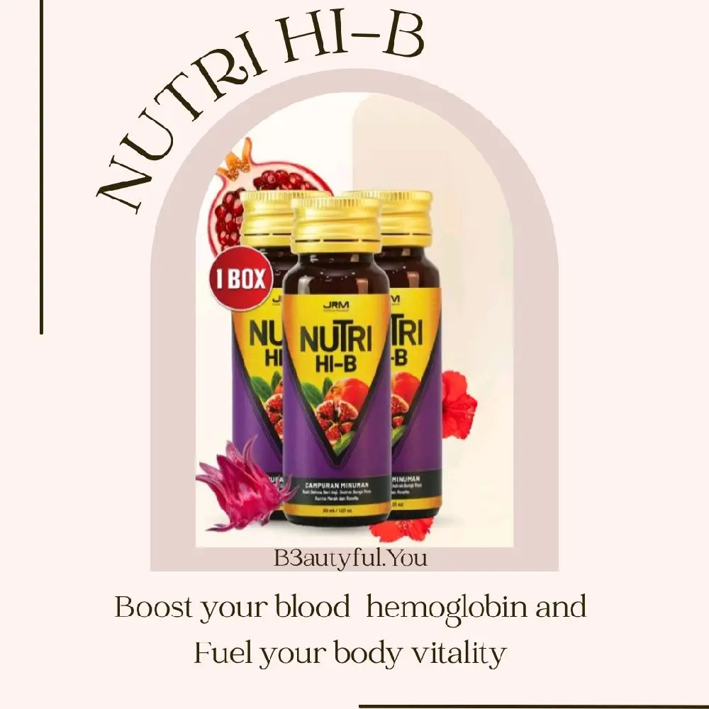 Jamu Ratu Malaya Nutri Hi-B Fruity Drink jrm  bonda